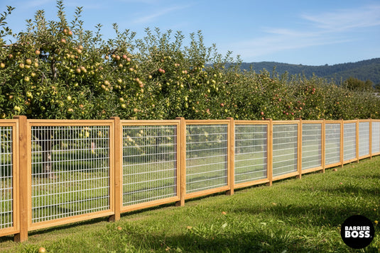 Silver Hog Wire Fence Panels (Framed or Unframed) - The Cariboo
