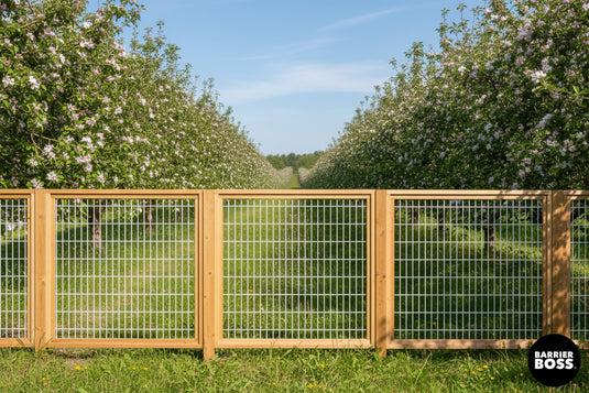 Silver Hog Wire Fence Panels (Framed or Unframed) - The Cariboo