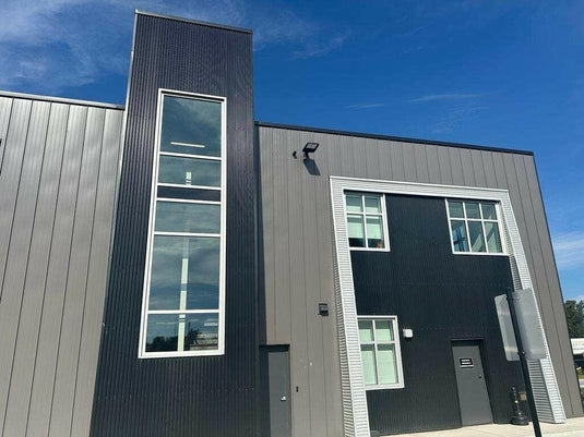 BACKUP "The Rocky Mountain" - Corrugated Metal Siding Panels with DualCoat™ - Loose Metal - BarrierBoss™